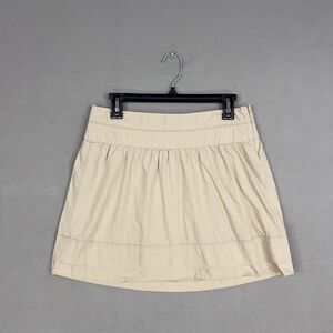 American Eagle Skirt Womens 4 Beige Khaki Minimal Neutral Preppy 90s Y2K